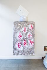 Whiteware washing machine by Karl Fritsch contemporary artwork sculpture