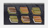 VIP Snacks by Fernando Marques Penteado contemporary artwork textile works on paper