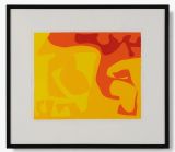 Small Yellow January by Patrick Heron contemporary artwork print