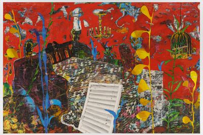 Angel Oteros Canvases Harmonise Abstraction and the Fantastical at Hauser  Wirth