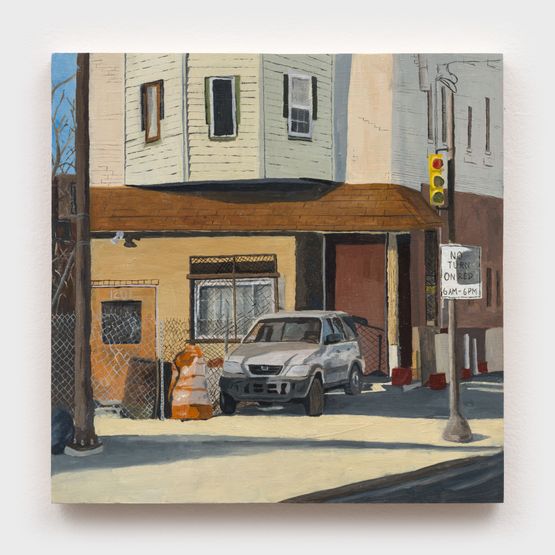 Who Needs street parking by Nasir Young contemporary artwork Painting