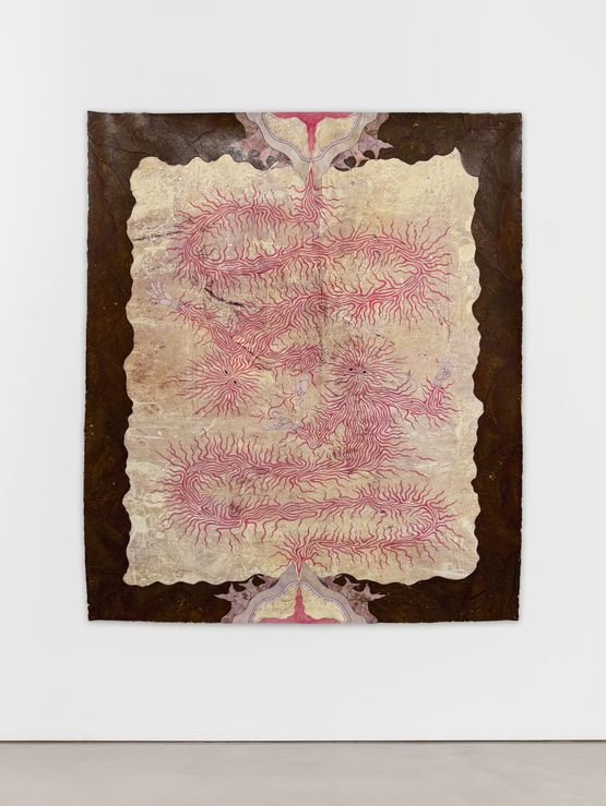 signals beneath the surface by Felipe Baeza contemporary artwork Works on Paper
