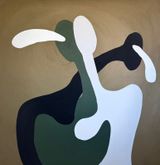 Re-centering by Lulama Wolf contemporary artwork painting