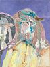 Mirror by The Estate Of Mohan Samant contemporary artwork Painting