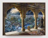A Nous Deux Maintenant Night Version by Raqib Shaw contemporary artwork painting