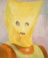 A charming person by Zhai Liang contemporary artwork painting