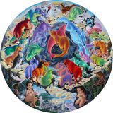 Time Examiners Mitake Braid by Okamoto Ellie contemporary artwork painting