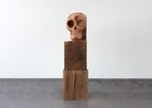 Untitled Cosmic Skull by Thomas Houseago contemporary artwork Sculpture