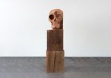 Untitled Cosmic Skull by Thomas Houseago contemporary artwork sculpture
