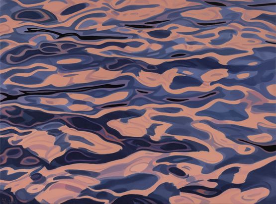 Twilight Glow by Long Quan contemporary artwork Painting