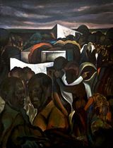 Until Dawn Breaks by Vikrant Bhise contemporary artwork painting