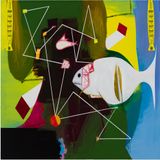 Tamboon fish story by Gareth Sansom contemporary artwork painting