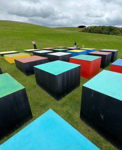 Gravity-Defying Sculptures at Gibbs Farm North Auckland