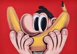 Banana by Baldur Helgason contemporary artwork print