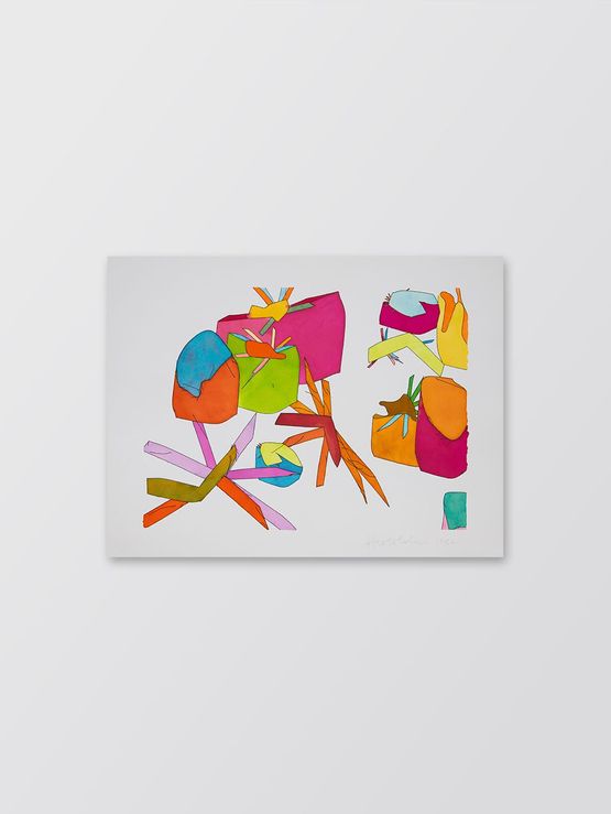 Untitled i23 - 3907 by Harold Cohen contemporary artwork Works on Paper