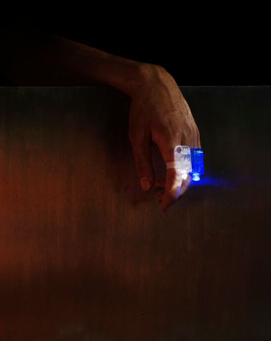 Two Lights 1004 by Chen Wei contemporary artwork Works on Paper