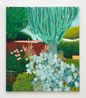 Lilys Backyard by Hilary Pecis contemporary artwork Painting