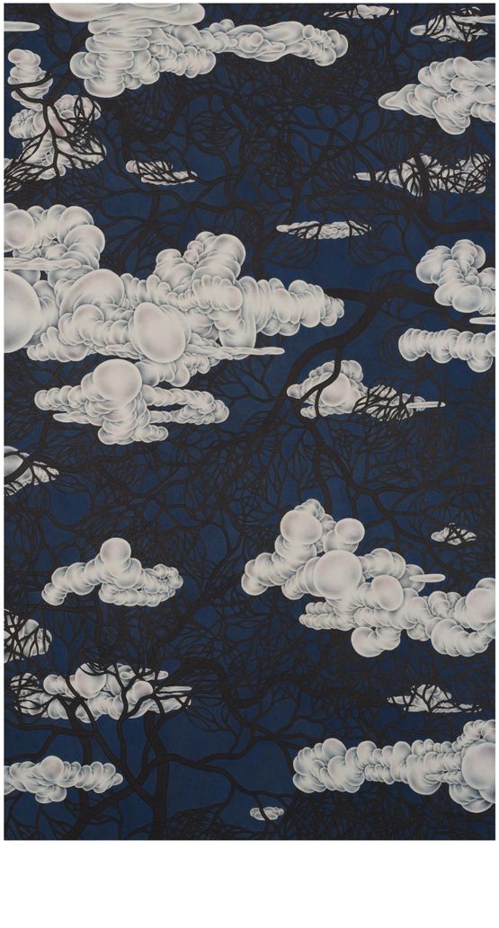 IN AND OUT OF THE CLOUDS NO. 16 by Lao Tongli contemporary artwork Painting