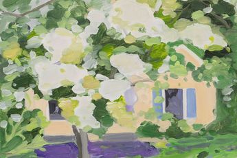 Contemporary art exhibition Maureen Gallace February 2024 at Gladstone 515 West 24th Street New York United States