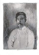 Portraits for the Wild Grass Study 3 by Morimura Yasumasa contemporary artwork works on paper
