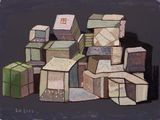 Song Zhuang No.8 by Wang Chuan contemporary artwork painting