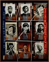 25 Ways to Start Over 20 Do a self-portrait tic-tac-toe by Allen Ruppersberg contemporary artwork print
