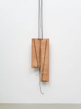 discrepancies with E.T. 1 by Leonor Antunes contemporary artwork sculpture textile