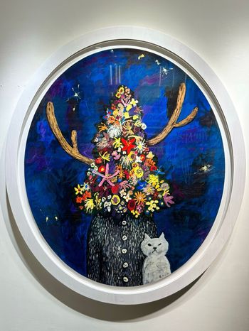 Green Master  Bloom by Yuichi Hirako contemporary artwork print