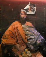 Get up my love my beautiful one and come by Marcos Lozano Merchan contemporary artwork painting