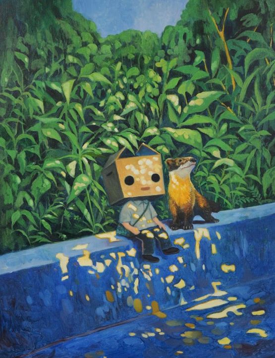 Perfect Day by C. K. Koh contemporary artwork Painting