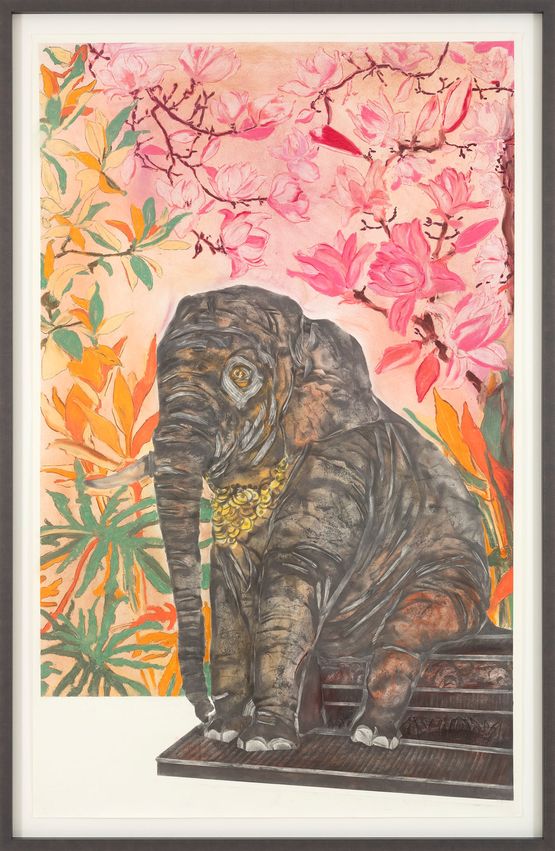 come a little bit closer hear what I have to say III by Andreas Werner contemporary artwork Works on Paper