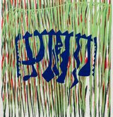 Ogum Mariwo Mariwo series by Alberto Pitta contemporary artwork painting print