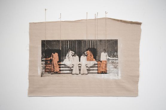 The Boys by Manal Aldowayan contemporary artwork Mixed Media