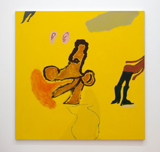 Heavy Breath Stepping Out Of Frame by Tom Polo contemporary artwork Painting