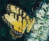 Eastern Tiger Swallowtail by Claudia Keep contemporary artwork painting
