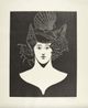 Portrait With Shells by Nicolas Party contemporary artwork Print