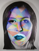 e X  R by Tony Oursler contemporary artwork sculpture