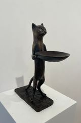 Chat Maitre dHotel by Diego Giacometti contemporary artwork sculpture