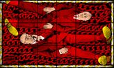 CHAINS by Gilbert George contemporary artwork Mixed Media