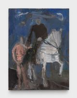 Horse and Rider after El Greco by Janice Nowinski contemporary artwork painting