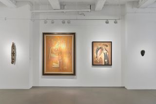 Contemporary art exhibition Wifredo Lam Pablo Picasso Wifredo Lam Pablo Picasso at Galerie Gmurzynska New York United States