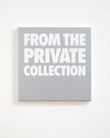 FROM THE PRIVATE COLLECTION by Billy Apple contemporary artwork painting