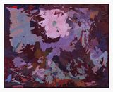 Sounds from the Space Station by Mary Ramsden contemporary artwork painting