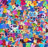 Bonte-divineDIVINEGOODNESS by Cyril Kongo contemporary artwork mixed media painting