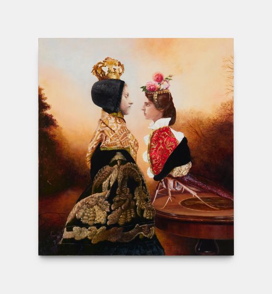 The Kiss of the Insects by Teodora Axente contemporary artwork Painting
