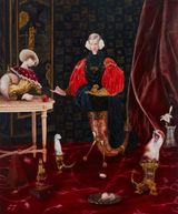 The Metamorphoses Chamber by Teodora Axente contemporary artwork painting