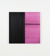 Untitled Lamp Black  Amethyst by Callum Innes contemporary artwork painting