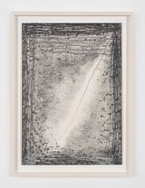 ParticleWord Theory by Jimmie Durham contemporary artwork drawing works on paper