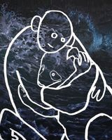 Together by Abdul Abdullah contemporary artwork painting