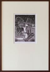 Path by The Estate of Mrinalini Mukherjee contemporary artwork print